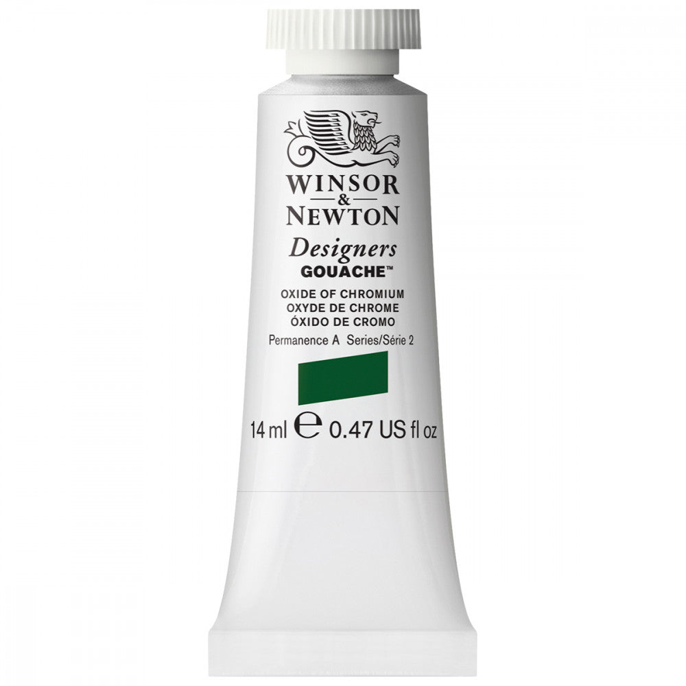 Tinta Guache Winsor & Newton Designers 14ml S2 459 Oxide of Chromium